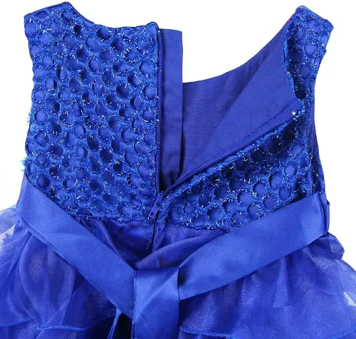 Vista 4 de Jup'Elle Baby Girl Dresses Ruffle Lace Pageant Party Wedding Flower Girl Dress