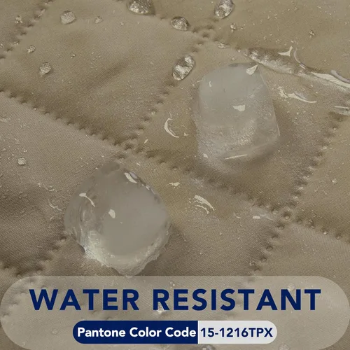 Vista 4 de PureFit - Funda de sofá acolchada reversible, protector de muebles impermeable, funda de sofá lavable con espuma antideslizante y correas elásticas