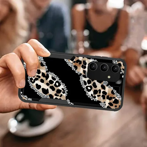 Vista 783 de Funda para Galaxy A14 5G, resistente de doble capa híbrida de policarbonato duro, goma suave, a prueba de golpes, funda protectora resistente