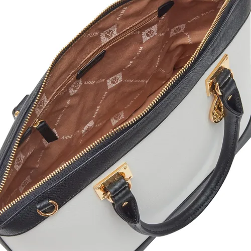 Vista 3 de Anne Klein New Recluits Large Dome Satchel