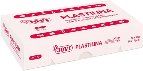 Vista 3 de Jovi - Arcilla de modelado reutilizable sin endurecimiento, 30 barras negras, 1.75 onzas cada una Total de 3.3 libras, perfecto para proyectos