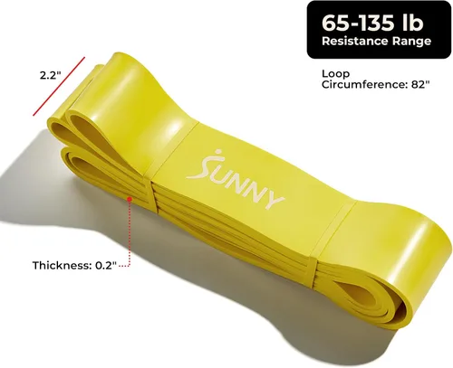 Vista 8 de Sunny Health & Fitness Versatile Resistance Band (Single or Combo Set)