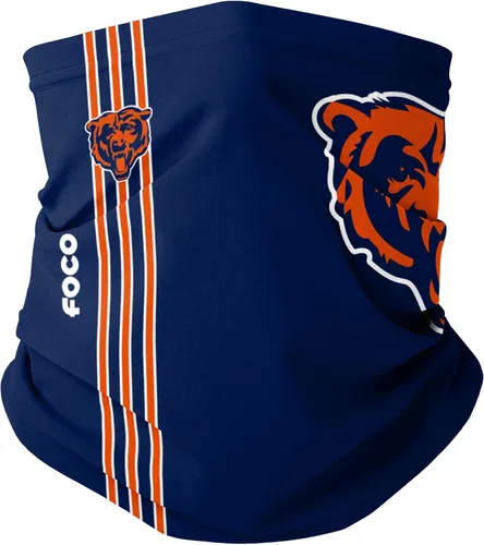 Vista 46 de FOCO NFL unisex-adult Nfl Team Logo Neck Gaiter Multiuse Mini impresión del color del equipo.