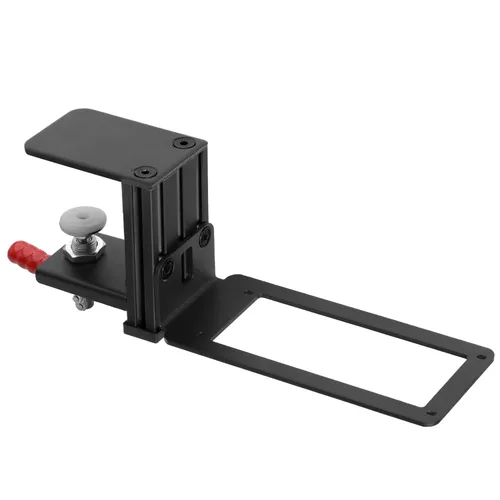 Vista 2 de Huye Soporte de acero con abrazadera para joystick diseñado solo para Logitech G Extreme 3D PRO Joystick para Windows, soporte de escritorio