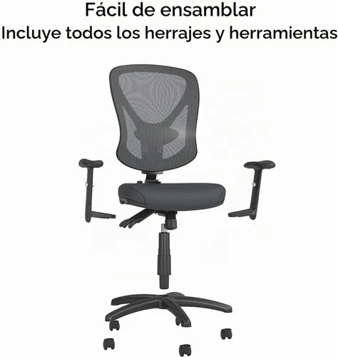 Vista 7 de Staples Carder - Silla ergonómica de malla, soporte lumbar, ajustable Diseñado para el trabajo diario de escritorio en el hogar o en entornos