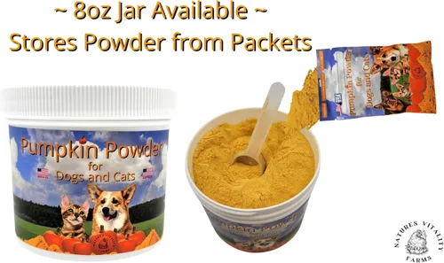 Vista 6 de 100% calabaza para perros/gatos, suplemento de fibra en polvo de calabaza seca de EE. UU., solución de diarrea/estreñimiento, 12 porciones, paquete