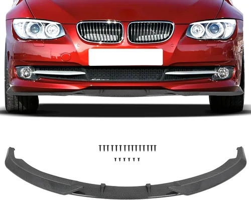 Vista 104 de SCITOO Alerón de borde de parachoques delantero mate negro para Ford Focus ST años 2013-2014 - Spoiler frontal de polipropileno