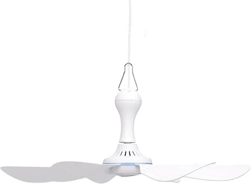 Vista 2 de SUNGOOYUE Ventilador eléctrico de 16.54in 6 cuchillas USB Dual Power 36db