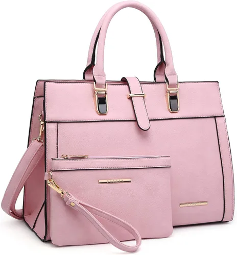 Vista 12 de Bolso de mano para mujer con solapa, bolso de hombro con correa, bolso de mano con asa superior, bolso tote, bolso satchel, monedero, bolso