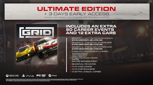 Vista 2 de GRID Ultimate Edition (PS4)