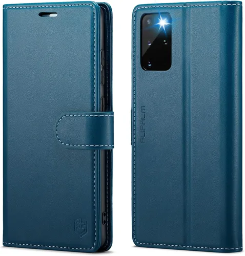 Vista 11 de FLIPALM - Funda tipo cartera para Samsung Galaxy S20+/S20 Plus de 6.7 pulgadas, color negro