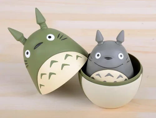 Vista 10 de Ensky - My Neighbor Totoro - Muñecas anidadas de Totoro - Mercancía oficial de Studio Ghibli