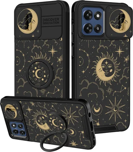 Vista 108 de Funermei Funda para Moto G Stylus 5G 2022, funda para teléfono con diseño de calavera de esqueleto para mujeres y niñas, diseño gótico, Como