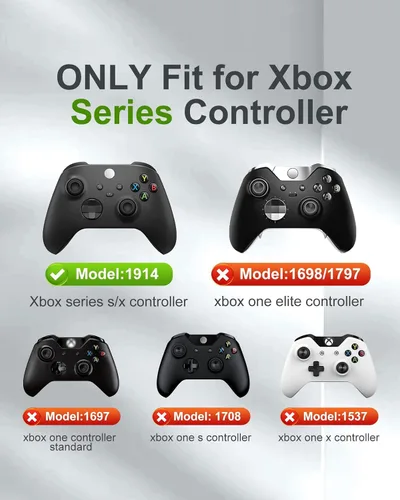 Vista 3 de OLCLSS Paletas para mando Xbox Series XS (no para Xbox One SX), paquete Strike para Xbox Series SX Controller