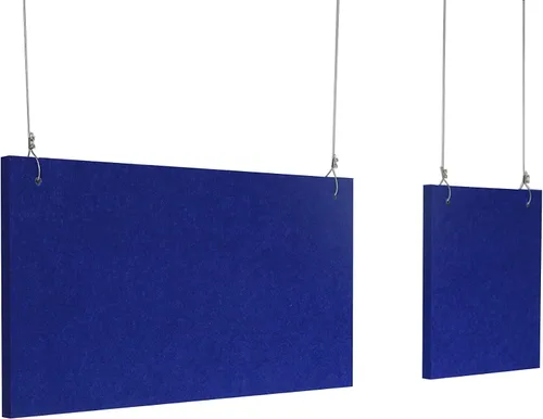 Vista 4 de Versare Baffles acústicos colgantes SoundSorb Material de amortiguación de sonido Colgado de techo Diseño moderno Paneles SoundSorb beige