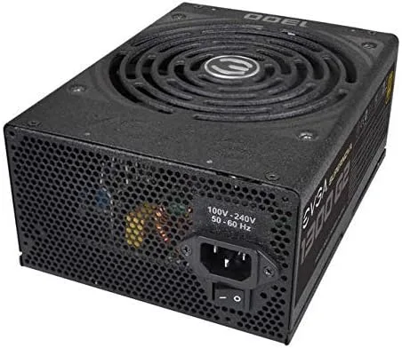 Vista 2 de EVGA Supernova 1300 G2 - Fuente de alimentación interna de 110 V CA, entrada de 220 V CA, 3,3 V CC @ 24 A, 5 V CC @ 24 A, 12 V CC @ 108,3 A, -12 V