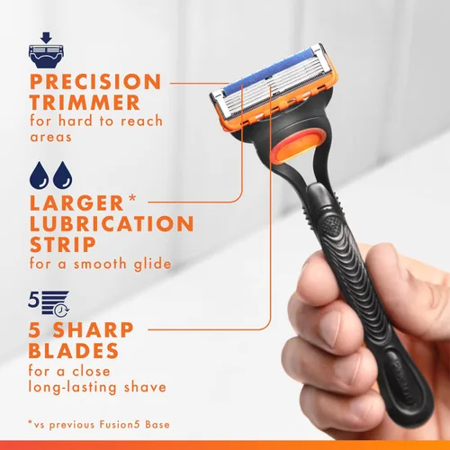 Vista 23 de Pack de 8 cartuchos para Gillette Fusion 5 Power