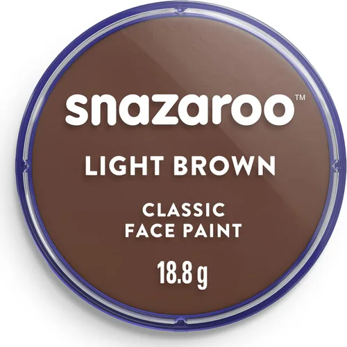 Vista 39 de Snazaroo - Pintura clásica para rostro y cuerpo, frasco de 0.66 oz (18.8 g), color albaricoque