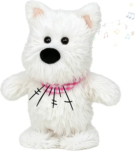 Vista 19 de Hopearl Muñeca negra que habla y canta, repite lo que dices, muñeca negra que camina, juguete animado interactivo, eléctrico, regalo de peluche