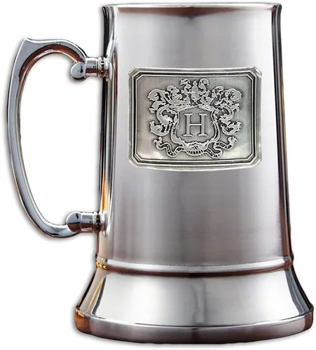 Vista 3 de Stein de cerveza personalizada de acero inoxidable - 17 oz Grabado Cerveza Stein