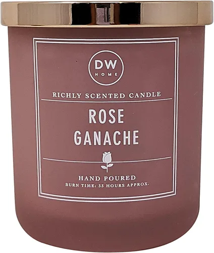 Vista 6 de DW Home Namaste - Vela perfumada de jazmín y chai para el hogar, tarro de vela de 7.5 onzas, 8.8 onzas, hasta 40 horas de combustión, vela perfumada