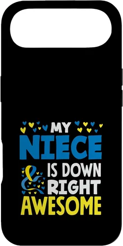 Vista 27 de My Niece is Down Right Awesome Down Syndrome Awareness Case for iPhone 17
