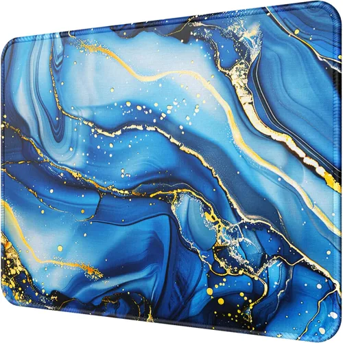 Vista 27 de Brothers Group Alfombrilla para mouse, 1 paquete Anti-Fray Stitched Edges, Premium Textured Surface, Non-Slip Rubber Base, Water and Stain