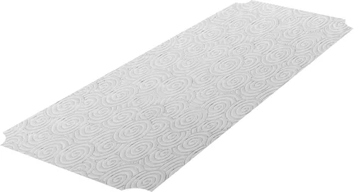 Vista 9 de RESILIA Juego de revestimientos para estantes de alambre – Paquete de 5, 14 x 36 pulgadas, patrón de espiral transparente en espiral