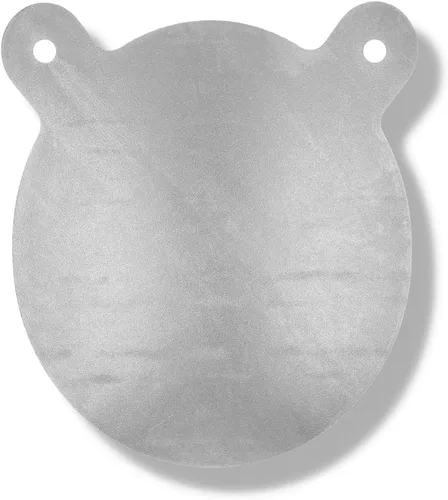 Vista 11 de Ar500 Steel Targets Rifles – 4000 fpe – 1/2 pulgada Ar 500 Steel Gong Target – Corte láser certificado acero chapado en zinc – Ar 500 objetivo