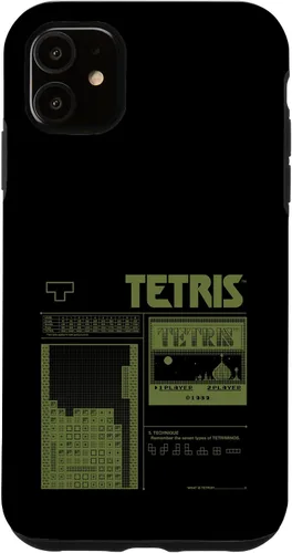 Vista 6 de Funda moderna para iPhone 12 Mini Tetris de 8 bits