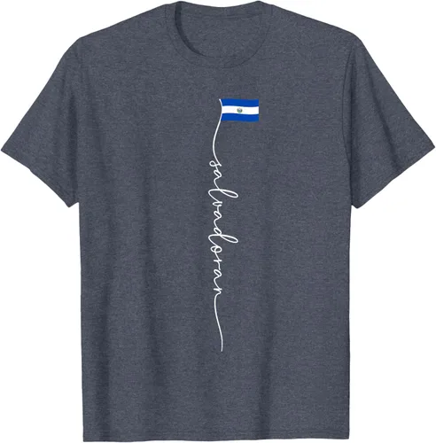Vista 72 de Camiseta con la bandera salvadoreña de El Salvador