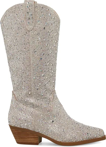 Vista 6 de Betsey Johnson Botas Dalas Western para mujer, Rhinestone