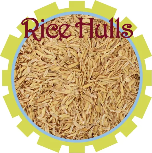 Vista 3 de Organic Mechanics Puros cascos de arroz, 2 pies cúbicos - Alternativa sostenible a la perlita - Mejora el drenaje, la porosidad y el espacio de aire