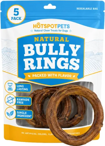 Vista 10 de hotspot pets Anillos de palo de matón totalmente naturales de primera