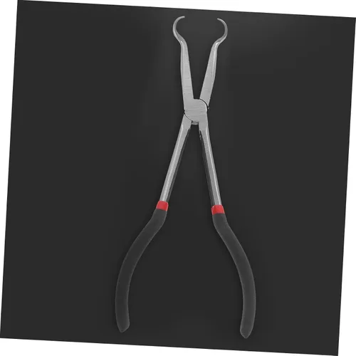 Vista 7 de Housoutil Alicates extendidos de 11 pulgadas que reparan curvas dentadas cónicas para áreas de difícil acceso