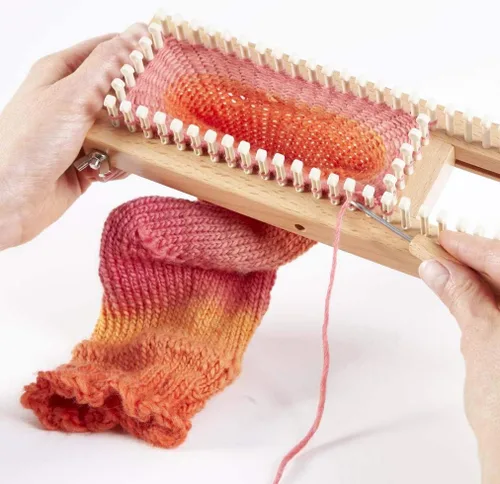 Vista 5 de Authentic Knitting Board Telar All-n-One, 18 pulgadas