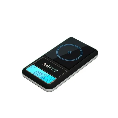 Vista 3 de Báscula de cocina digital táctil de bolsillo, 3.53 oz/7.05 oz/17.64 oz, báscula electrónica portátil de joyería, báscula de banco