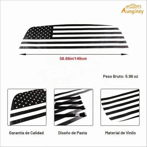 Vista 7 de Aunginsy Adhesivo para panel de vidrio para ventana trasera, compatible con Toyota Tundra 2007-2021, panel de ventana de puerta trasera