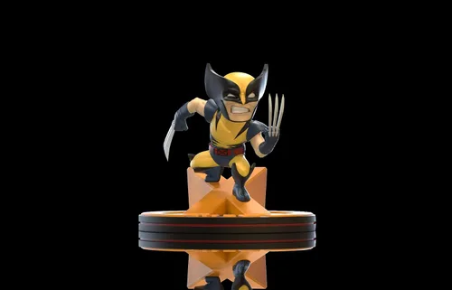 Vista 4 de Marvel's 80th: Wolverine Q-Fig Diorama Figura