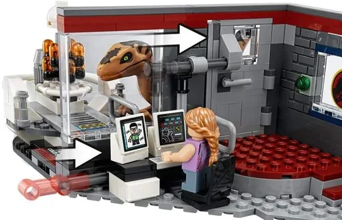 Vista 3 de LEGO 75932 Jurassic World Jurassic Park Velociraptor Chase