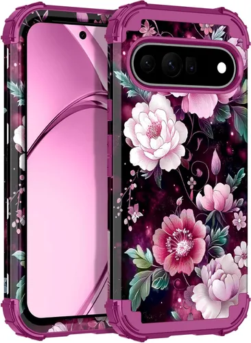 Vista 20 de Rancase Funda para Google Pixel 10 Pro XL 2025, brilla en la oscuridad de tres capas [protección de grado militar] resistente a prueba de golpes