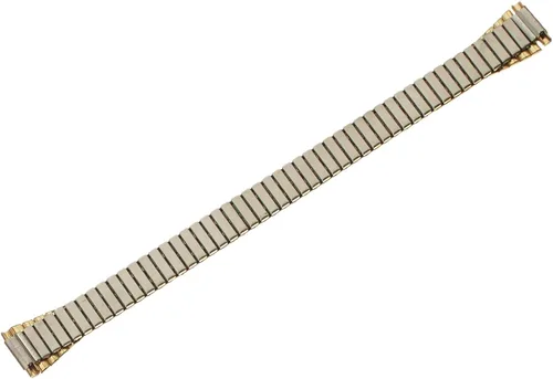 Vista 2 de Voguestrap TX666Y Allstrap correa de reloj, con expansión, estrecha, 11-14 mm, dorado, para mujer