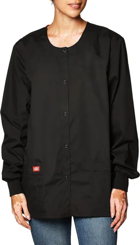 Vista 2 de Dickies - Chaqueta médica de calentamiento frontal para mujer