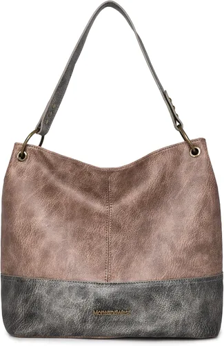 Vista 39 de Carteras para mujer, bolsos hobo para mujer, bolso de hombro holgado *Turquesa