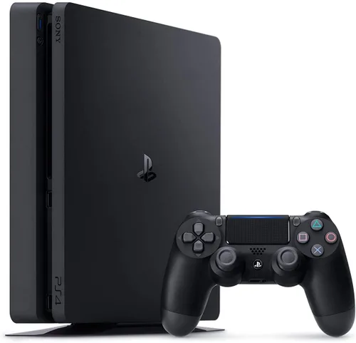 Vista 2 de PS 4 Slim Seyted Upgraded 2TB Console with Wireless Controller Jet Black