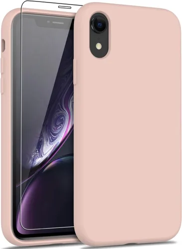 Vista 59 de bemal Funda para iPhone 14 Pro con protector de pantalla, silicona líquida de ajuste delgado, forro de microfibra suave, diseñada para mujeres