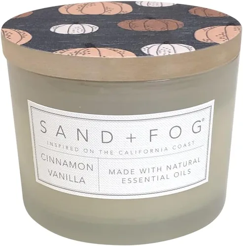 Vista 25 de Sand + Fog Vela perfumada - Chai – Aromas adicionales y tamaños – Mecha 100% de algodón sin plomo - Velas de lujo en frasco para refrescar el aire