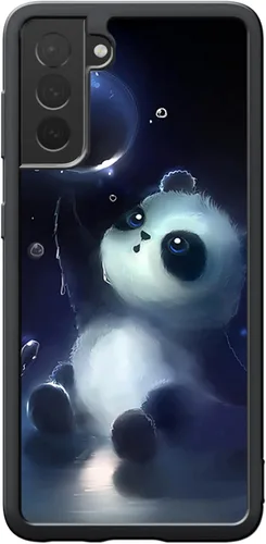 Vista 8 de Funda para Samsung Galaxy S20 5G - Funda de teléfono con diseño de burbujas de Panda Play - Funda de TPU con absorción de golpes