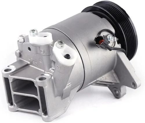 Vista 4 de Compresor de CA con embrague apto para Nissan Murano 3.5L 2003-2007; para Nissan Quest 3.5L 2004-2009, compresor de aire acondicionado con embrague