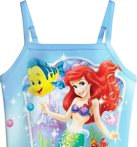 Vista 2 de Yannie Traje de baño de princesa de una pieza para niñas con sombrero
